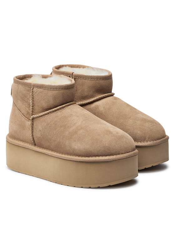 EMU Australia EMU Australia Snehule Stinger Micro Flatform W13082 Béžová
