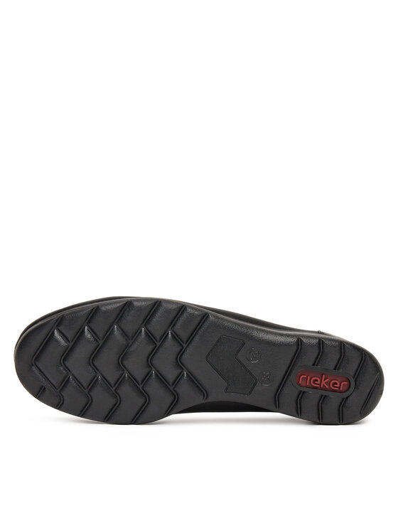 Rieker Rieker Halbschuhe L9366-00 Schwarz