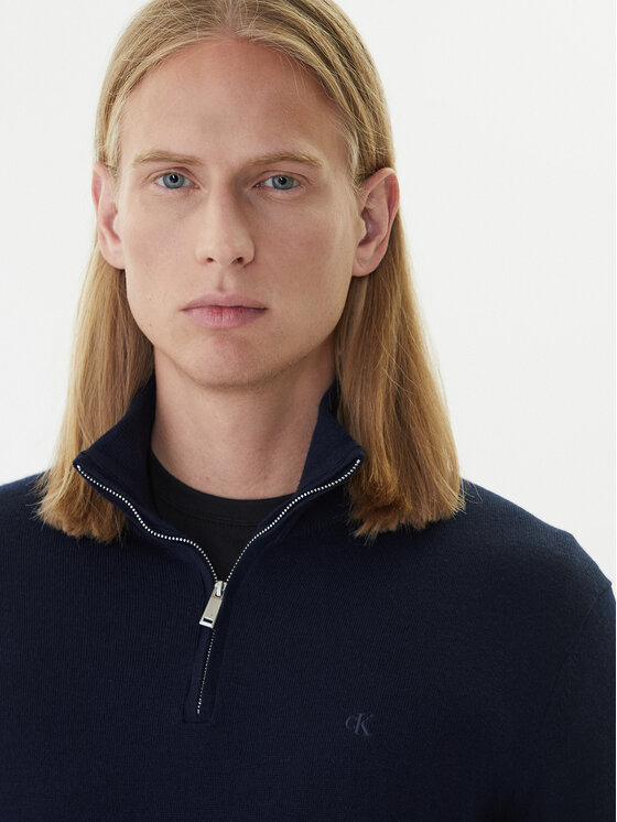 Calvin Klein Calvin Klein Pullover LV04LD318G Dunkelblau Regular Fit