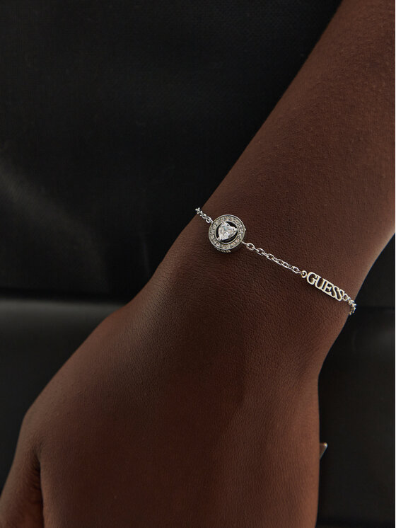 Guess Guess Armband JUBB04 668JW Silberfarben