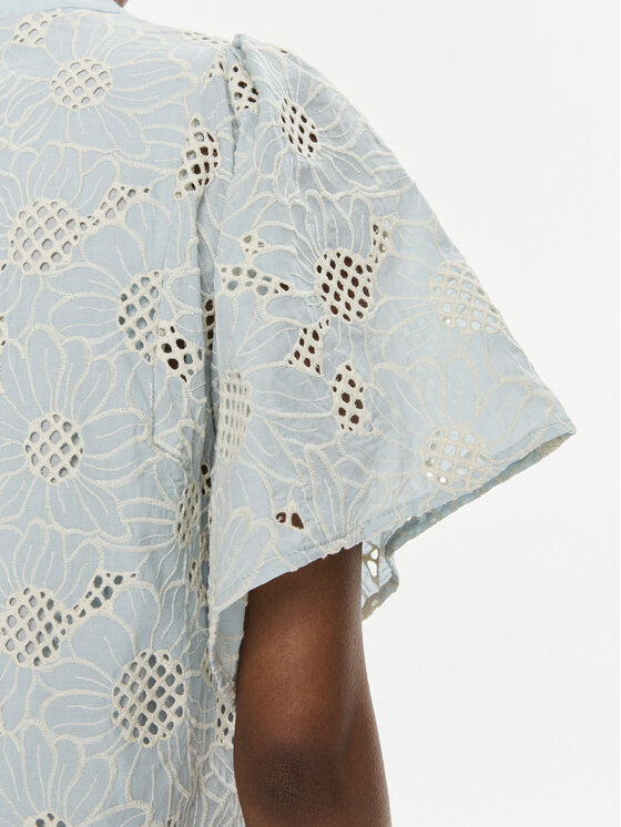 Bruuns Bazaar Bruuns Bazaar Letné šaty Julia BBW3948 Modrá Relaxed Fit