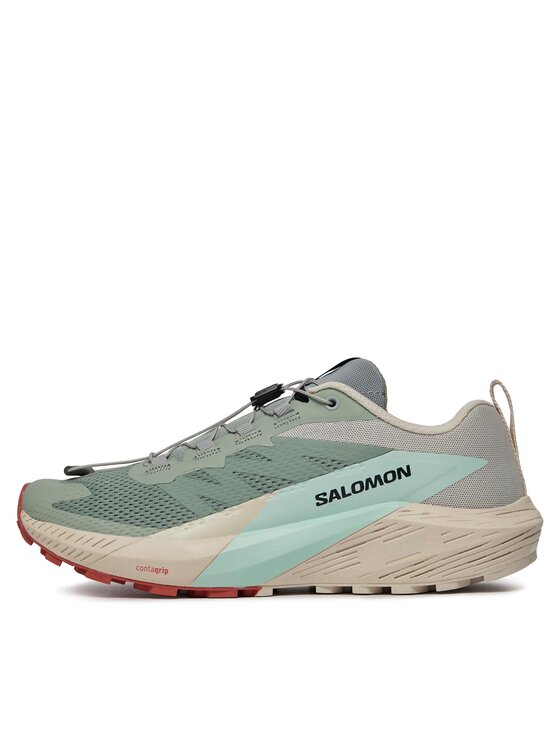 Salomon Salomon Buty do biegania Sense Ride 5 L47211700 Zielony
