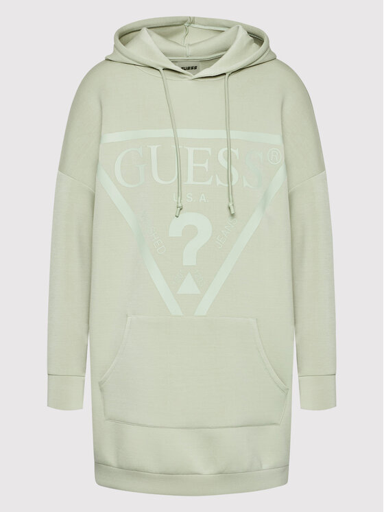 Guess Guess Світшот V2GQ18 KAMN2 Зелений Relaxed Fit