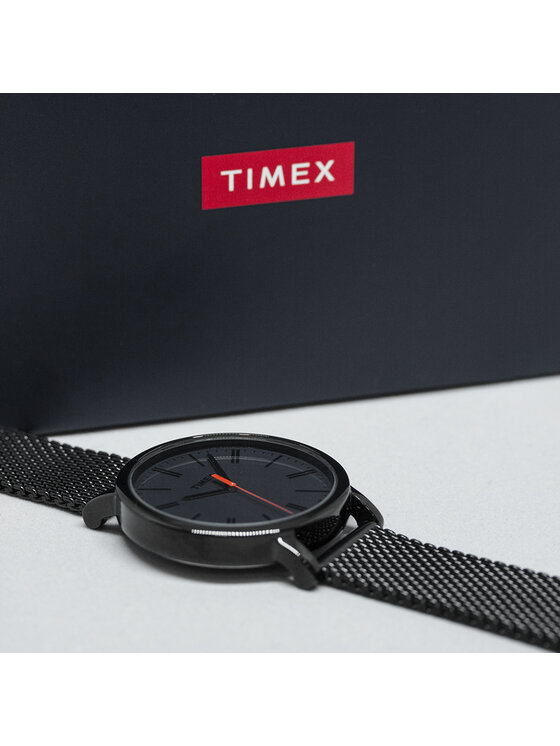 Timex Timex Hodinky T2N794M Černá