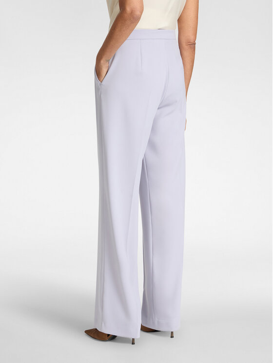 Elena Mirò Elena Mirò Spodnie materiałowe P188P200480N069 Fioletowy Regular Fit