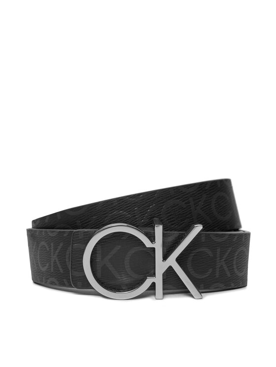 Curea de Damă Calvin Klein Ck Reversible Belt 3.0 Epi Mono K60K611901 Negru