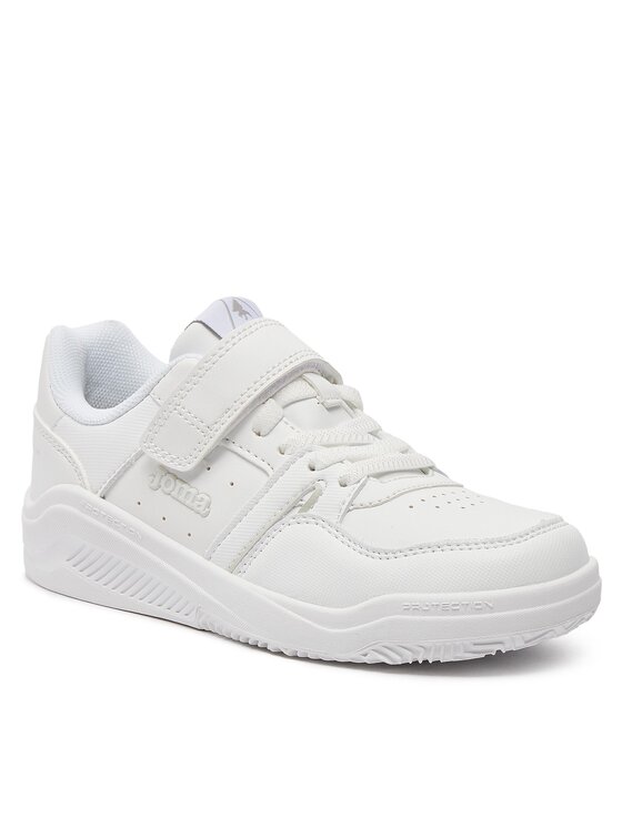 Joma Joma Αθλητικά Platea Low Jr 2402 JPLAS2402V Λευκό