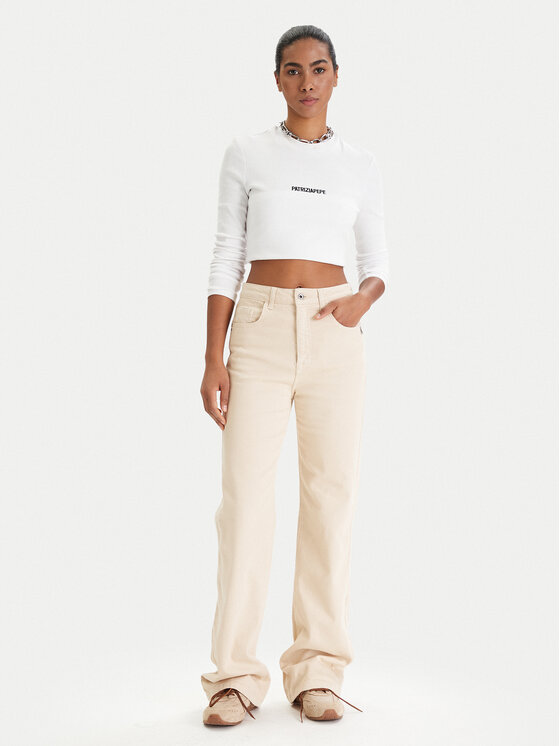 Patrizia Pepe Patrizia Pepe Blugi 8P0487/D006-W409 Bej Regular Fit