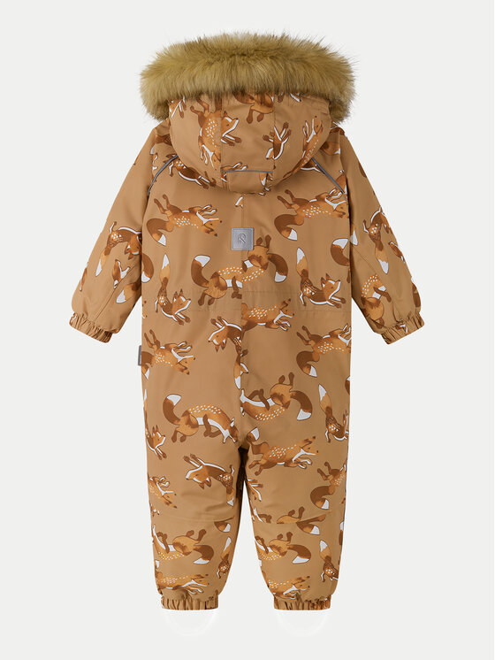 Reima Reima Зимовий комбінезон Lappi 5100129C Коричневий Regular Fit