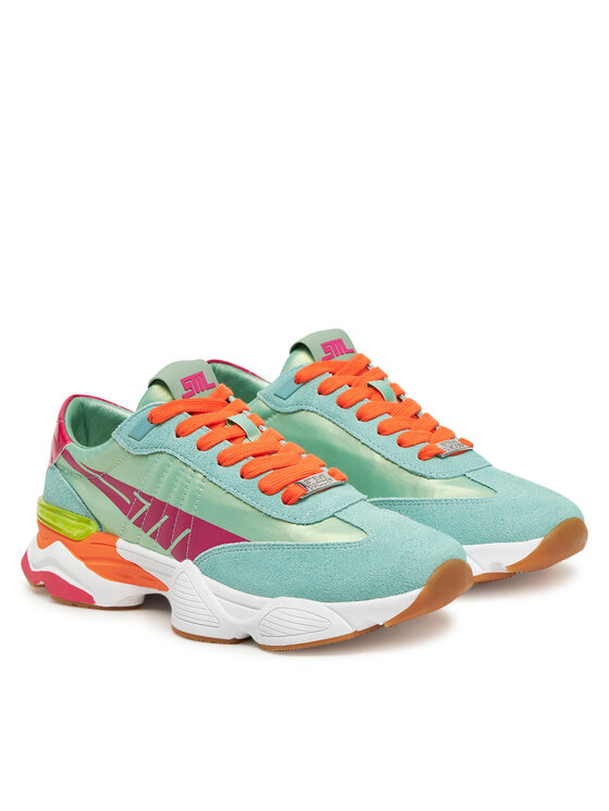 Steve Madden Steve Madden Sneakersy Setback SM11003600 Zielony