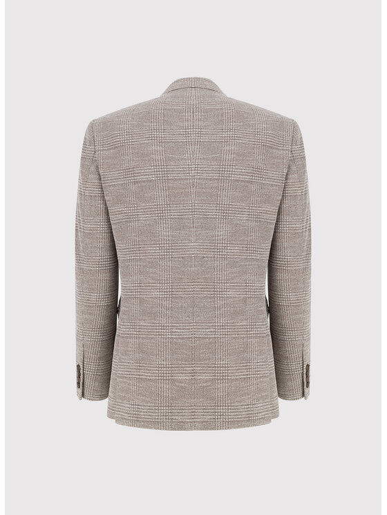 Pako Lorente Pako Lorente Marynarka P26WF-3X-002 Beżowy Slim Fit