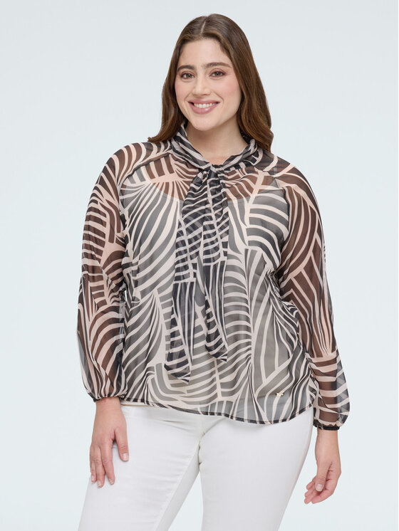 Fiorella Rubino Fiorella Rubino Blusa 2106T002492N0Z3 Bianco Regular Fit