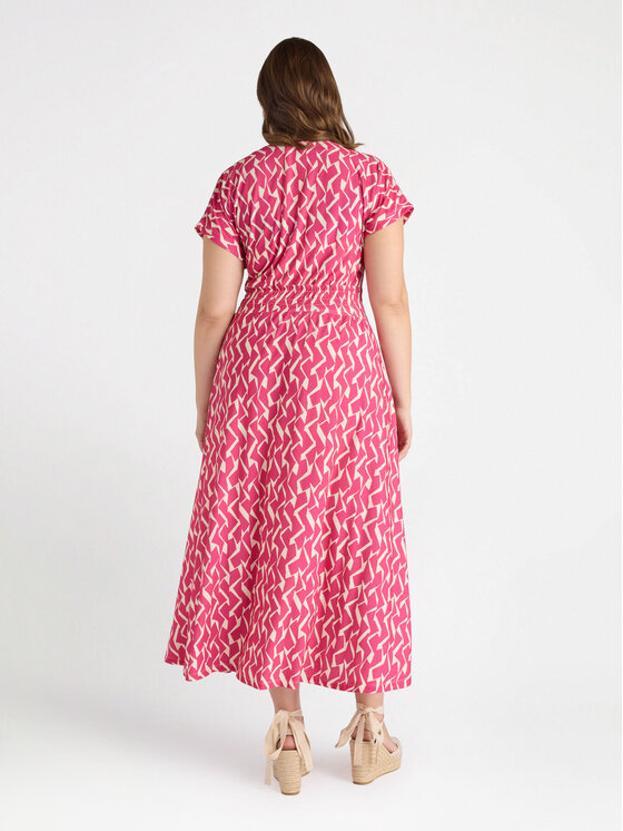 Fiorella Rubino Fiorella Rubino Abito da sera 7009L001176N0S9 Rosa A-Line Fit