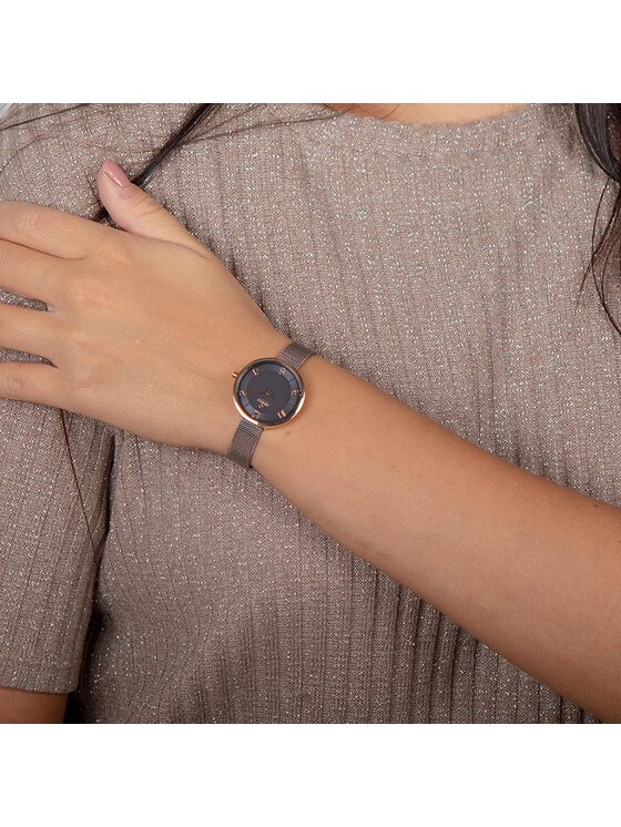 Obaku Obaku Hodinky V195LXVJMJ Šedá