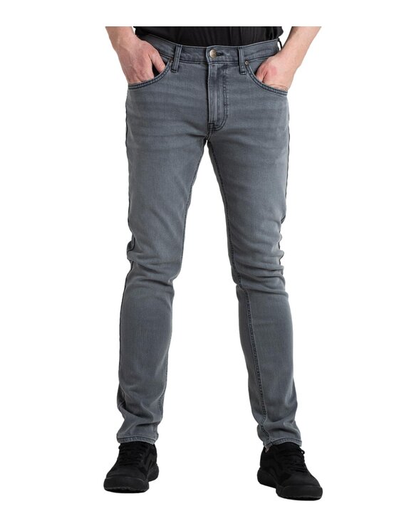 Lee Lee Jeansy L719PCC60 Szary Slim Fit