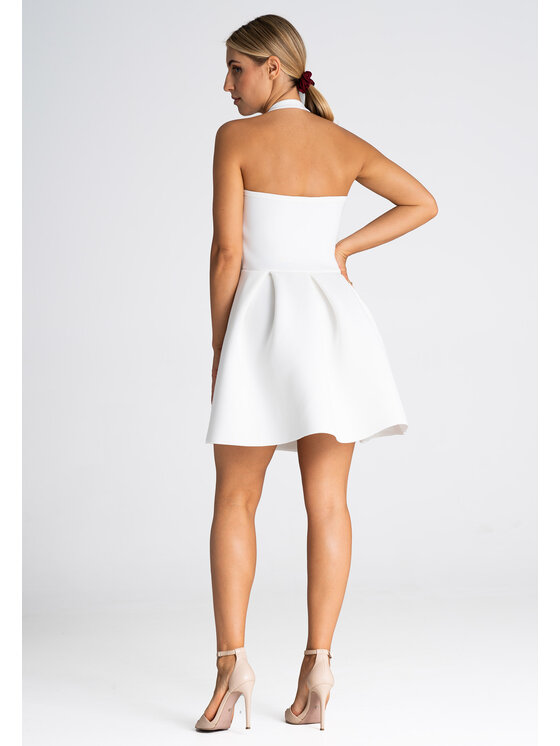 FIGL FIGLFIGL Vestito M977 Bianco Regular Fit