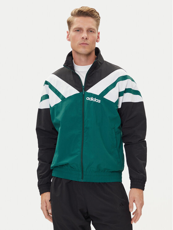 adidas Bluza JX3053 Zielony Loose Fit