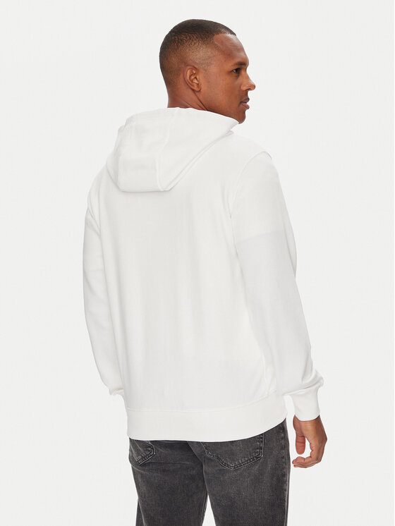 Tommy Hilfiger Tommy Hilfiger Felpa Stacked MW0MW39375 Bianco Regular Fit
