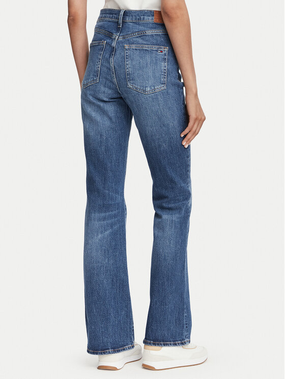 Tommy Jeans Tommy Jeans Τζιν Sylvia DW0DW23077 Σκούρο μπλε Flare Fit