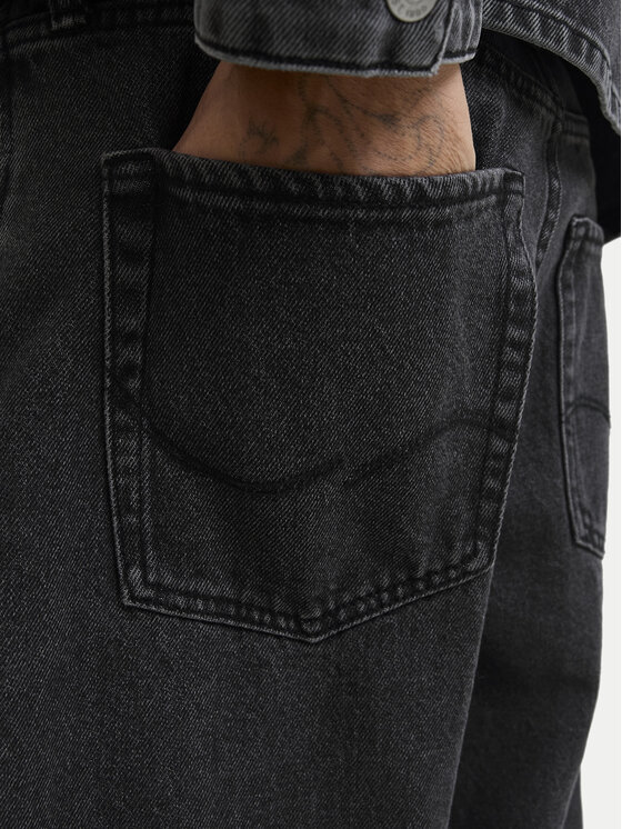 Jack & Jones Jack & Jones Jeansy Dave Original 12290248 Černá Baggy Fit