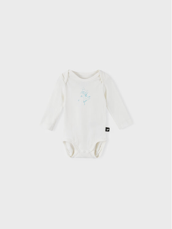Reima Reima Set body și pantalon MOOMIN Dyrbaraste 5200067A Alb Regular Fit
