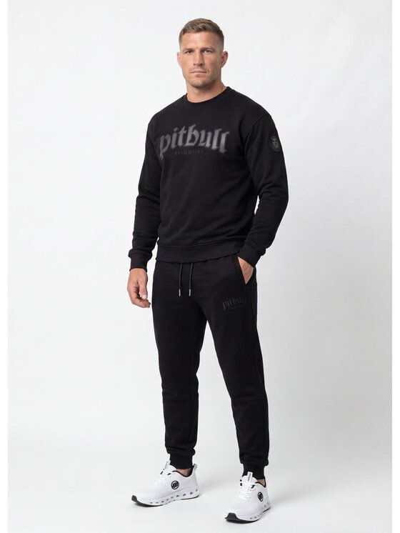 PITBULL PITBULL Bluza TAYLOR Czarny Regular Fit