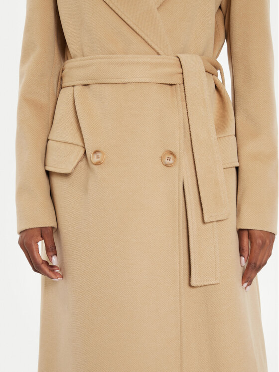 Rinascimento Rinascimento Cappotto di transizione CFC0120154003 Beige Regular Fit