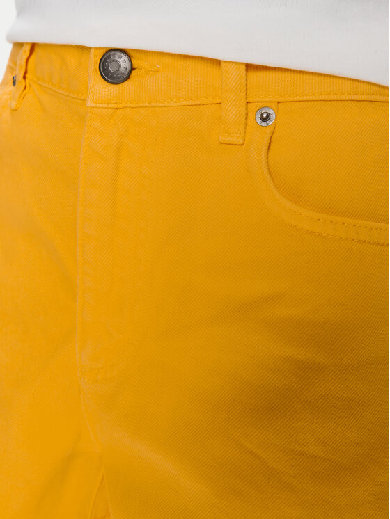Sisley Sisley Jeans kratke hlače 4QVSL9014 Rumena Regular Fit