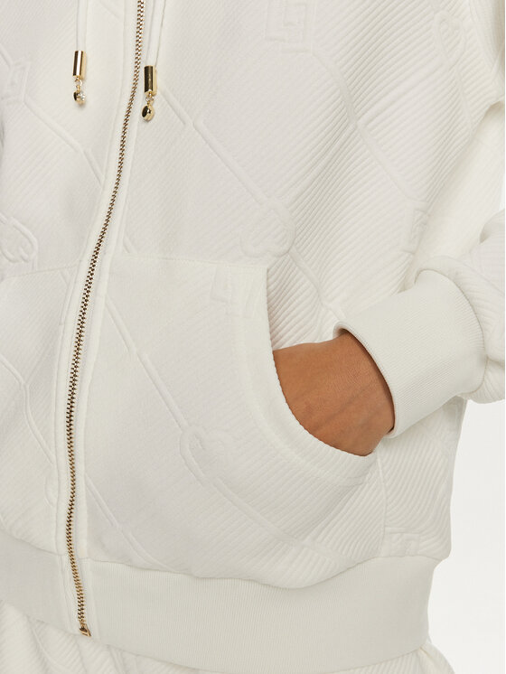 Gaudi Gaudi Sweatshirt 421BD64002 Écru Regular Fit
