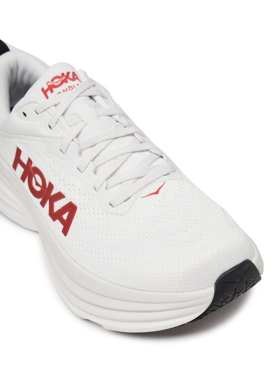 Hoka Hoka Pantofi pentru alergare Bondi 8 1123202 Alb