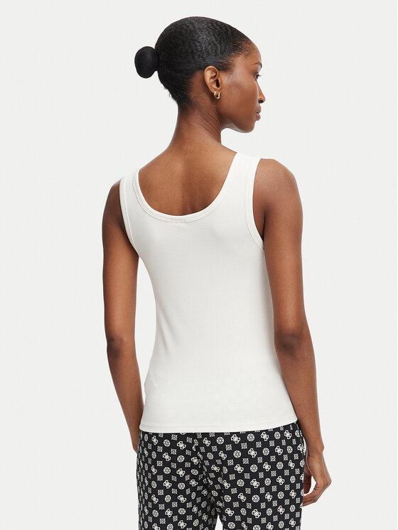 Guess Guess Top V6YP09 K4312 Kreemjas Regular Fit