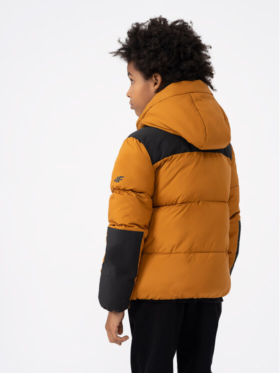 4F 4F Зимно яке 4FJAW23TDJAM276 Кафяв Regular Fit
