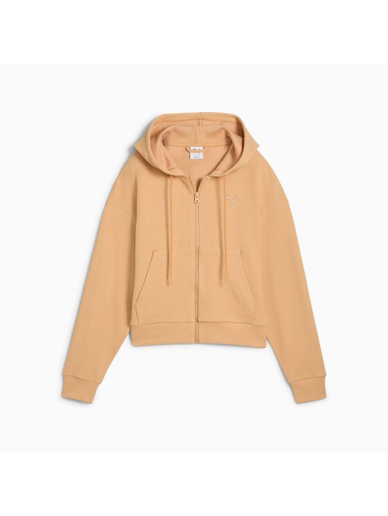 Puma Puma Bluza 685056 Beżowy Regular Fit