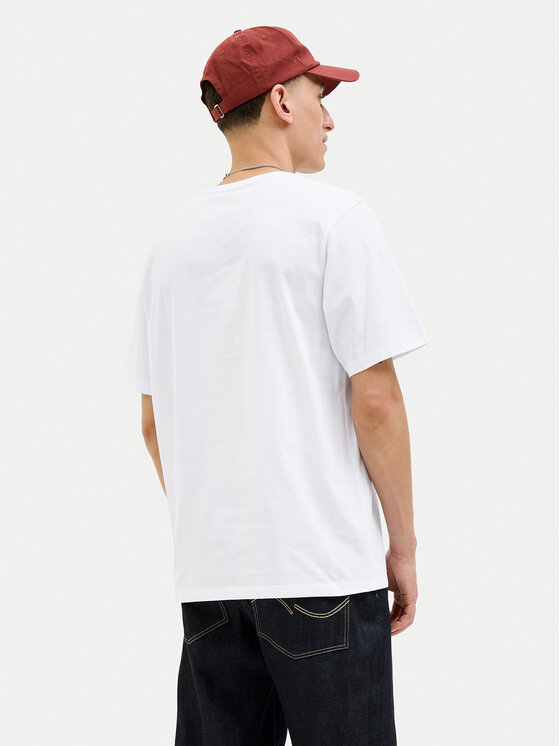 Jack&Jones Jack&Jones Tricou Logo 12279535 Alb Standard Fit
