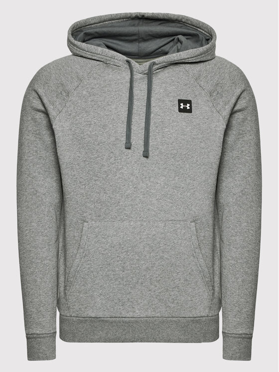 Under Armour Under Armour Bluza Rival 1357092 Szary Loose Fit