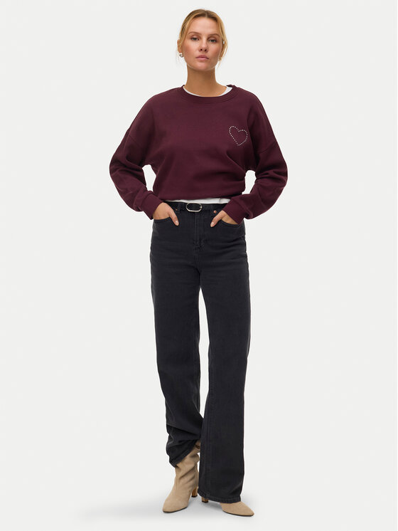 Vero Moda Vero Moda Pulóver Lotte 10333544 Lila Regular Fit