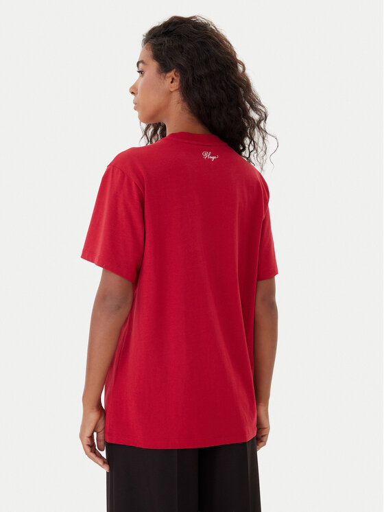 HUGO HUGO Футболка Vintag 50551445 Червоний Regular Fit