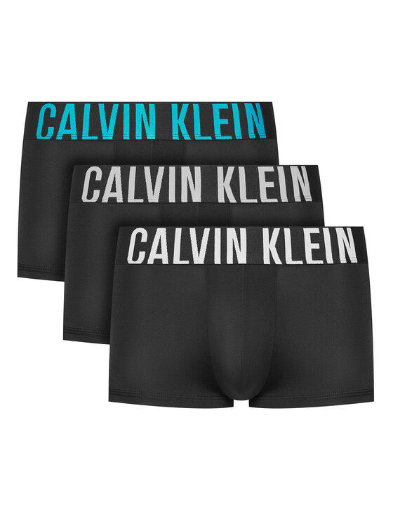 Férfi 3 darab boxer Calvin Klein Underwear, Méret: L, Fekete, 000NB3611A