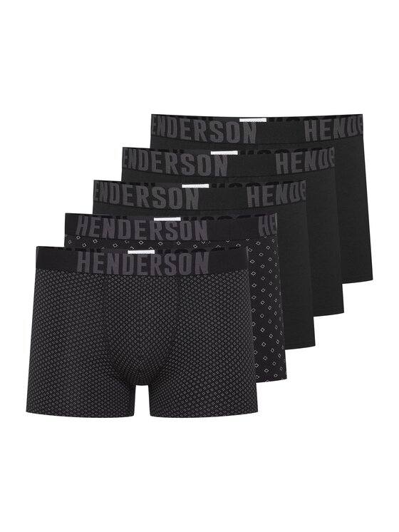 Henderson Henderson Komplet 5 par bokserek 42754 Kolorowy