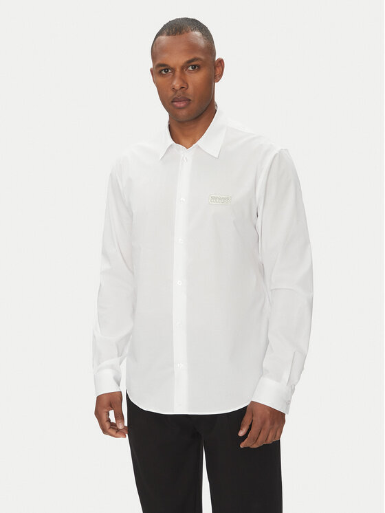 Versace Jeans Couture Košeľa 78GALYR1 Biela Slim Fit