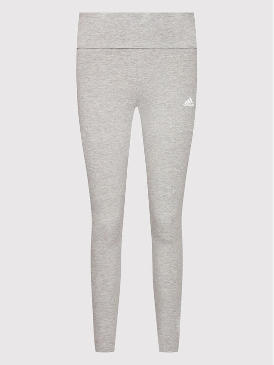 adidas adidas Legíny Loungewear Essentials Logo GL0638 Šedá Slim Fit