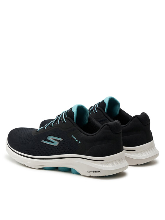 Skechers Skechers Sneakersy Go Walk 7-Cosmic Waves 125215/BKTQ Czarny