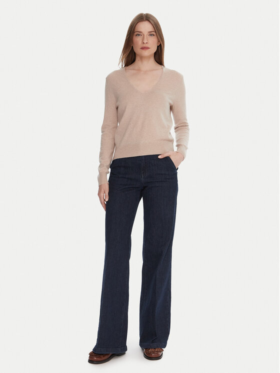 United Colors Of Benetton United Colors Of Benetton Kampsun 1002D401Y Beež Regular Fit