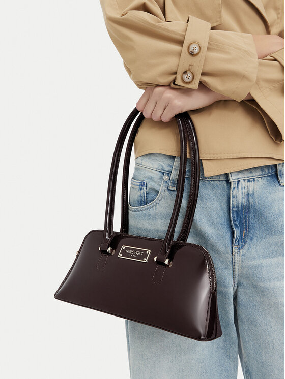 Nine West Nine West Kabelka CEO-MODERN MUSE-LA374-4764 Tmavě hnědá