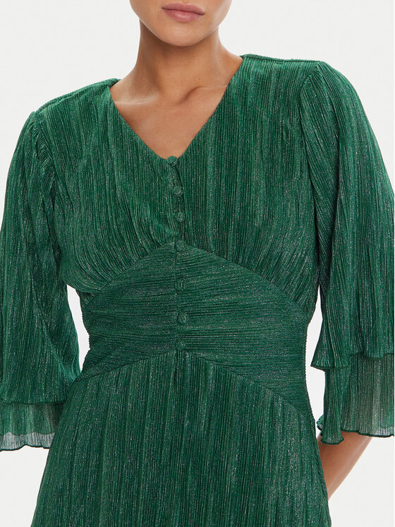 Bruuns Bazaar Bruuns Bazaar Φόρεμα κοκτέιλ Brella Zabina BBW4533 Πράσινο Regular Fit