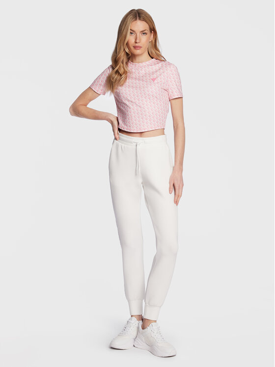 T-shirt V3GP18 MC03W Rosa Regular Fit