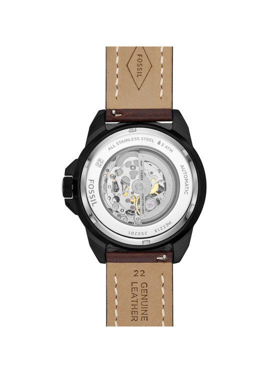 Fossil Fossil Zegarek Bronson ME3219 Brązowy