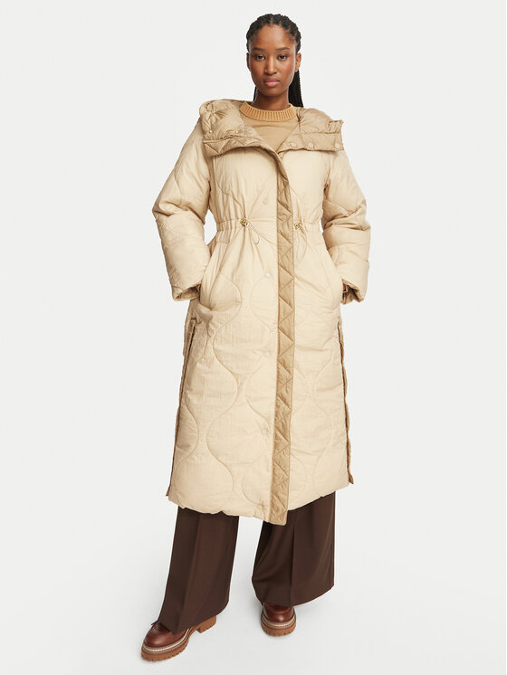 Weekend Max Mara Weekend Max Mara Пуховик Novak 2625496072 Світло-коричневий Regular Fit