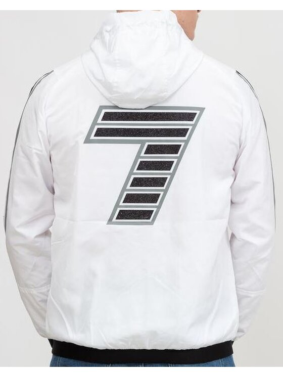 EA7 Emporio Armani EA7 Emporio Armani Bunda pro přechodné období 3KPB20 PN6FZ 1100 Bílá Regular Fit