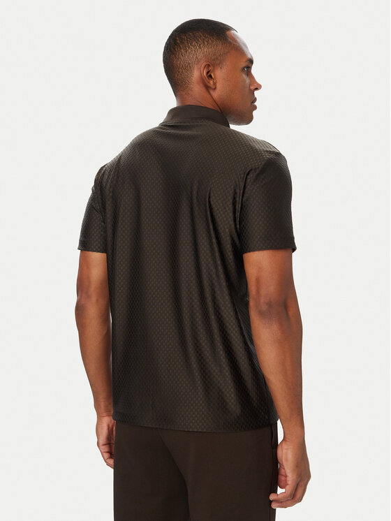 EA7 Emporio Armani EA7 Emporio Armani Polo majica 7M002256 AF26529 U6027 Temno rjava Regular Fit